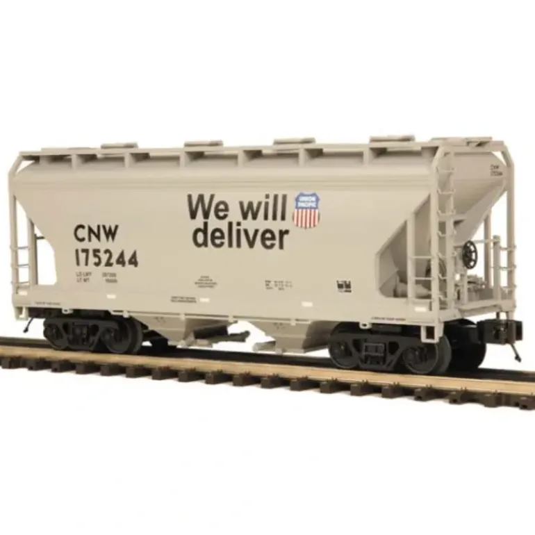 MTH 20-97648 O C&NW 2-Bay Centerflow Hopper #175244 - Model Train Junction: Quality Parts and Art Supplies