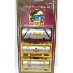 MTH 20-95040 O CCR, Stolt, Sea Containers Tank Container Set (Set of 3) - Model Train Junction: Quality Parts and Art Supplies