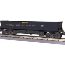 MTH 20-98722 O Chessie Operating Dump Car w/Pipe Load #913326 - Model Train Junction: Quality Parts and Art Supplies