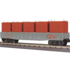 MTH 30-72073 O CN Gondola w/LCL Containers - Model Train Junction: Quality Parts and Art Supplies