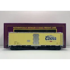 MTH 20-94218 O Coors 40' Steel Sided Reefer Car #200954 - Model Train Junction: Quality Parts and Art Supplies