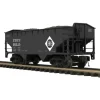 MTH 20-97681 O Erie Premier 2-Bay Offset Hopper Car Set (Set of 2) - Model Train Junction: Quality Parts and Art Supplies