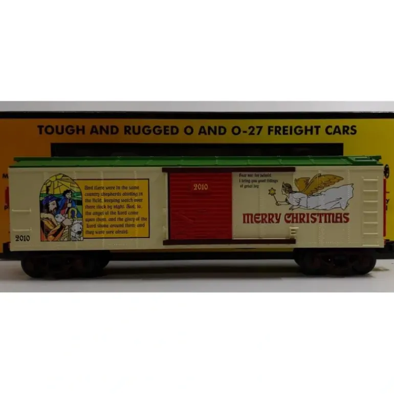 MTH 30-74604 O Gauge 2010 Christmas Boxcar - Model Train Junction: Quality Parts and Art Supplies