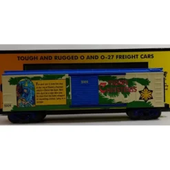 MTH 30-74531 O Gauge 2009 Christmas Box Car - Model Train Junction: Quality Parts and Art Supplies