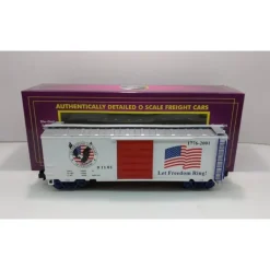 MTH 20-93092 O Gauge American Freedom Boxcar #91101 EX/Box - Model Train Junction: Quality Parts and Art Supplies
