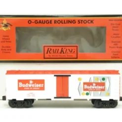 MTH 30-78033 O Gauge Ann. Busch Budweiser Reefer Car #1955 - Model Train Junction: Quality Parts and Art Supplies