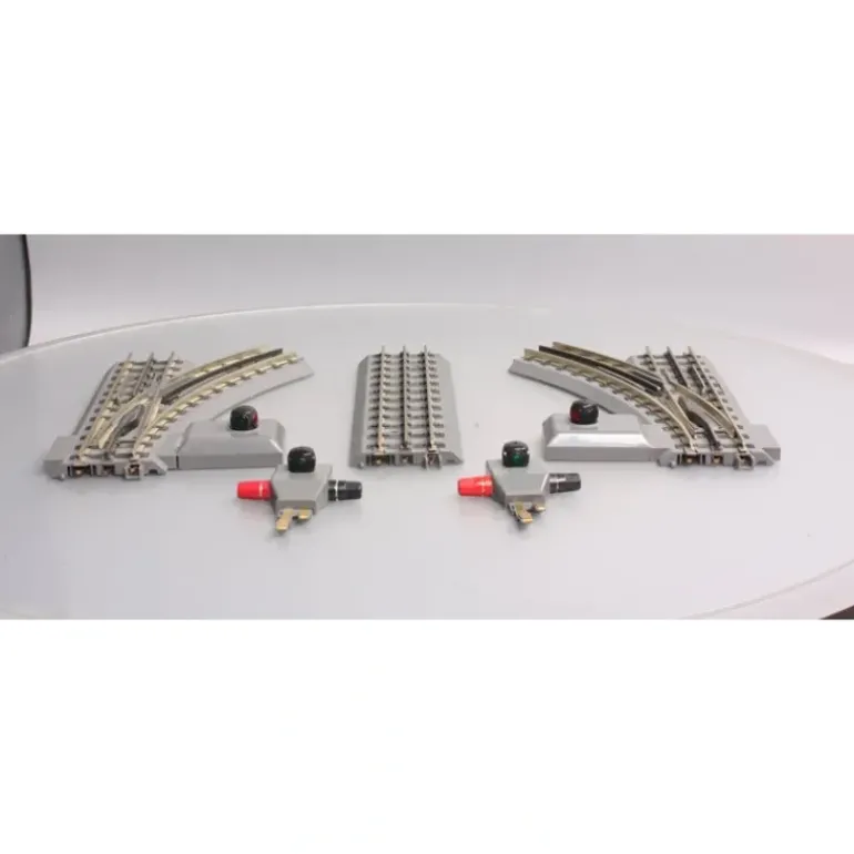 MTH 1004/1005/1003/1002 O Gauge Assorted LH & RH Switches & Track Section [5] VG - Model Train Junction: Quality Parts and Art Supplies