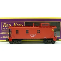 MTH 20-7703 O Gauge AT&SF Long Woodside Lighted Caboose #1997 LN/Box - Model Train Junction: Quality Parts and Art Supplies