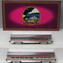 MTH 20-6122 O Gauge AT&SF "El Capitan" Sleeper/Diner Aluminum Passenger Car Set EX/Box - Model Train Junction: Quality Parts and Art Supplies
