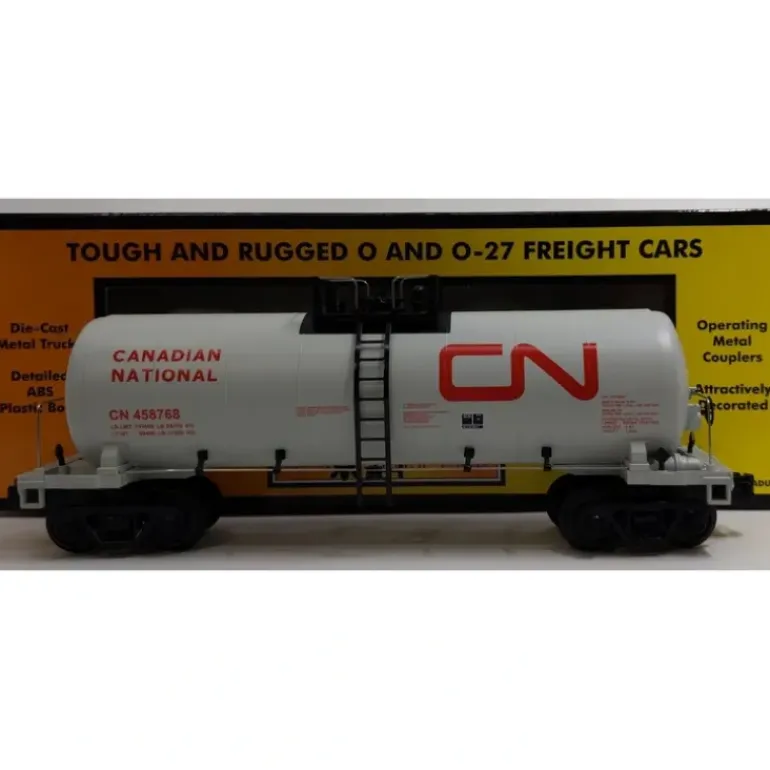 MTH 30-73265 O Gauge Canadian National Modern Tank Car #458768 - Model Train Junction: Quality Parts and Art Supplies