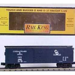 MTH 30-7411 O Gauge Chesapeake & Ohio Boxcar #18499 - Model Train Junction: Quality Parts and Art Supplies