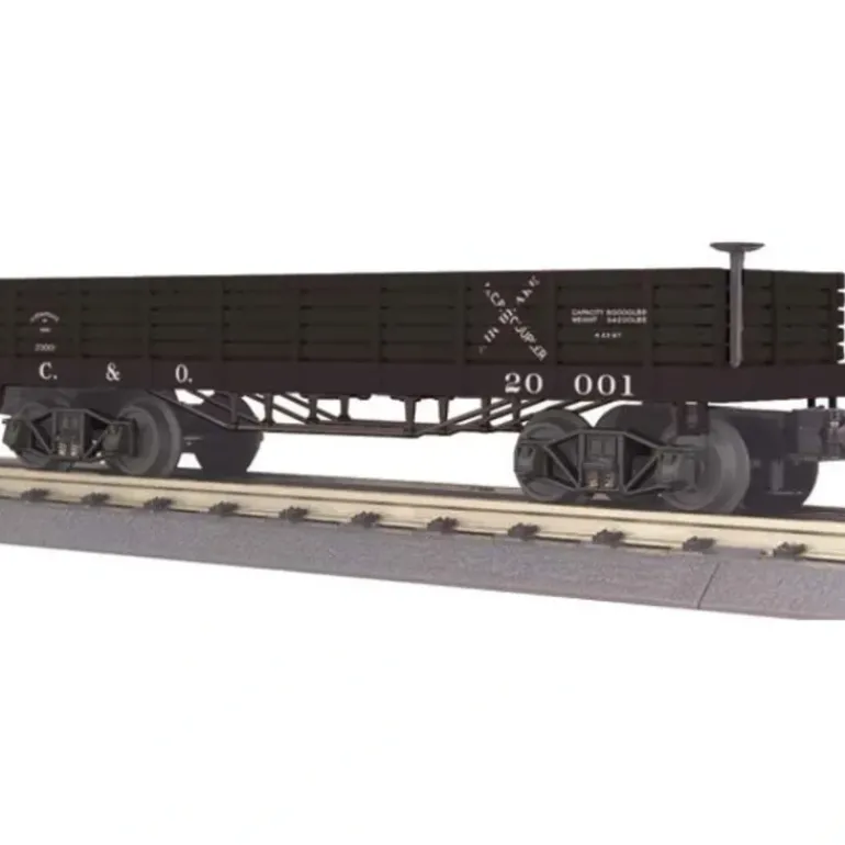 MTH 30-72056 O Gauge Chesapeake & Ohio 19th Century Gondola Car #20001 - Model Train Junction: Quality Parts and Art Supplies