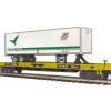 MTH 20-98632 O Gauge Chicago Northwestern Flat Car #154881 with 48 Trailer - Model Train Junction: Quality Parts and Art Supplies