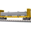 MTH 30-76315 O Gauge Chicago Northwestern Flat Car w/Bulkheads & Pipe Load - Model Train Junction: Quality Parts and Art Supplies
