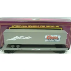 MTH 20-98605 O Gauge Coors Light Flatcar w/48' Trailer - Model Train Junction: Quality Parts and Art Supplies