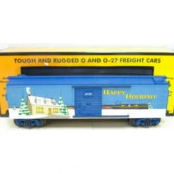 MTH 30-74356 O Gauge Happy Holidays Boxcar - Model Train Junction: Quality Parts and Art Supplies