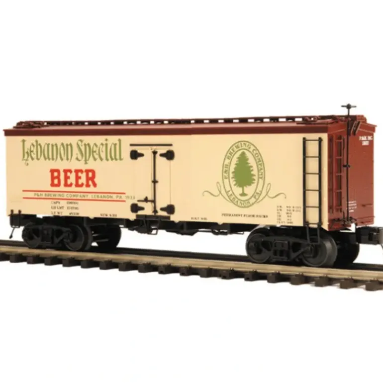 MTH 20-94336 O Gauge Lebanon Special 36 Woodsided Reefer Car #1934 - Model Train Junction: Quality Parts and Art Supplies