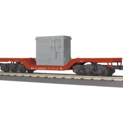 MTH 30-76345 O Gauge Milw. Depressed Center Flatcar w/Transformer Load - Model Train Junction: Quality Parts and Art Supplies