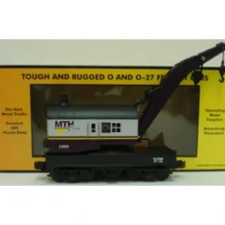 MTH 30-7928 O Gauge MTHRRC 1999 Operating Crane Car LN/Box - Model Train Junction: Quality Parts and Art Supplies