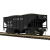 MTH 20-97246 O Gauge New Haven 2-Bay Fish Belly Hopper Car #115012 w/Coal Load - Model Train Junction: Quality Parts and Art Supplies
