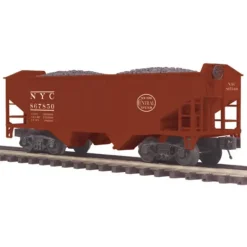 MTH 20-97734 O Gauge New York Central Premier 2-Bay Offset Hopper Car #867850 - Model Train Junction: Quality Parts and Art Supplies