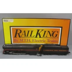 MTH 30-1480-1 O Gauge Norfolk & Western 4-8-4 J Northern Steam Engine w/PS2 #611 - Model Train Junction: Quality Parts and Art Supplies