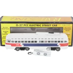 MTH 30-5119-1 O Gauge PCC Electric Street Car with Proto-Sound 2.0 - Model Train Junction: Quality Parts and Art Supplies