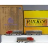 MTH 30-20801-1 O Gauge Santa Fe F-3 ABA Diesel Locomotive Set w/ PS3 LN/Box - Model Train Junction: Quality Parts and Art Supplies