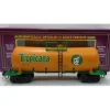 MTH 20-96165 O Gauge Tropicanna Funnel Flow Tank Car #825 - Model Train Junction: Quality Parts and Art Supplies