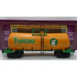 MTH 20-96165 O Gauge Tropicanna Funnel Flow Tank Car #825 - Model Train Junction: Quality Parts and Art Supplies