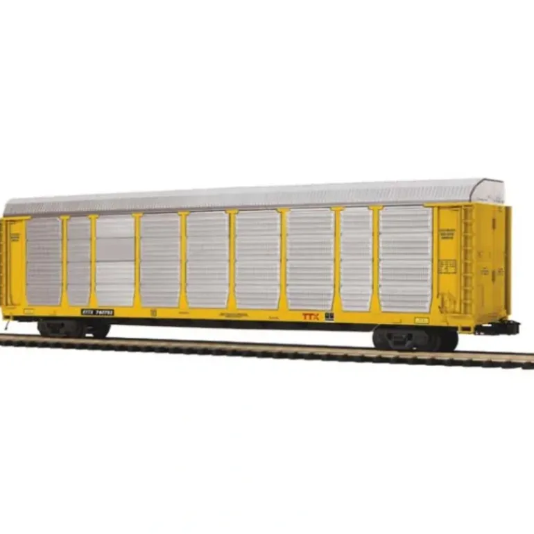 MTH 20-98709 O Gauge TTX Corrugated Auto Carrier - Model Train Junction: Quality Parts and Art Supplies