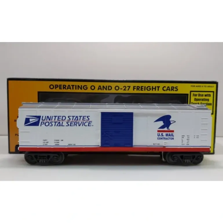 MTH 30-79017 O Gauge USPS Operating Boxcar with Signal Man NIB - Model Train Junction: Quality Parts and Art Supplies