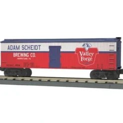 MTH 30-78127 O Gauge Valley Forge Beer Reefer Car - Model Train Junction: Quality Parts and Art Supplies