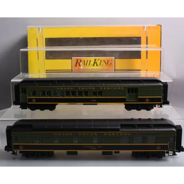 MTH 30-69071 O Grand Trunk Western 60 Madison Combo/Diner Set - Model Train Junction: Quality Parts and Art Supplies