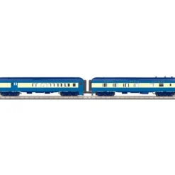 MTH 30-69110 O Jersey Central Combine/Diner Passenger Car Set (Set of 2) - Model Train Junction: Quality Parts and Art Supplies