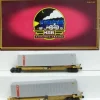 MTH 20-95068 O K-Line Spine Car Set with 2 48' Containers (Set of 2) - Model Train Junction: Quality Parts and Art Supplies
