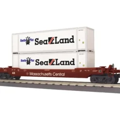 MTH 30-76370 O Mass Central Husky Stack Car #5267 - Model Train Junction: Quality Parts and Art Supplies