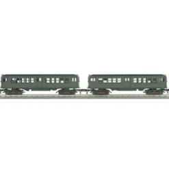 MTH 30-2757-3 O Metropolitan LO-V 2-Car Subway Add-on Set Non-Powered (Set of 2) - Model Train Junction: Quality Parts and Art Supplies