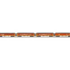 MTH 30-69139 O Milwaukee Road 60' Madison Passenger Car Set (Set of 4) - Model Train Junction: Quality Parts and Art Supplies
