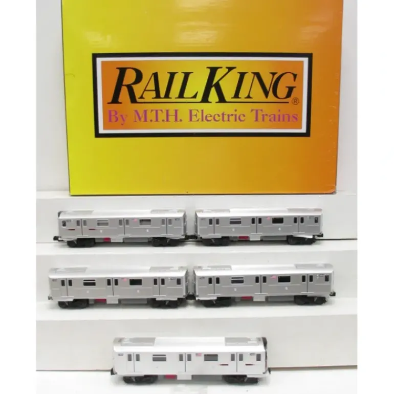 MTH 30-2797-1 O MTA R142A Series Subway Set w/Proto-Sound 2.0 (Set of 5) - Model Train Junction: Quality Parts and Art Supplies