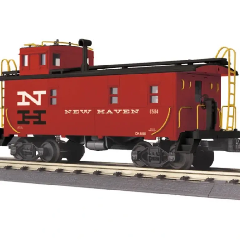 MTH 30-77184 O New Haven RailKing Offset Steel Caboose Car #C584 - Model Train Junction: Quality Parts and Art Supplies