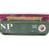 MTH 20-93339 O Northern Pacific 50' Waffle Box Car #5446 LN/Box - Model Train Junction: Quality Parts and Art Supplies