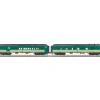 MTH 30-69143 O Northern Pacific 60' Madison Combine/Diner Car Set (Set of 2) - Model Train Junction: Quality Parts and Art Supplies