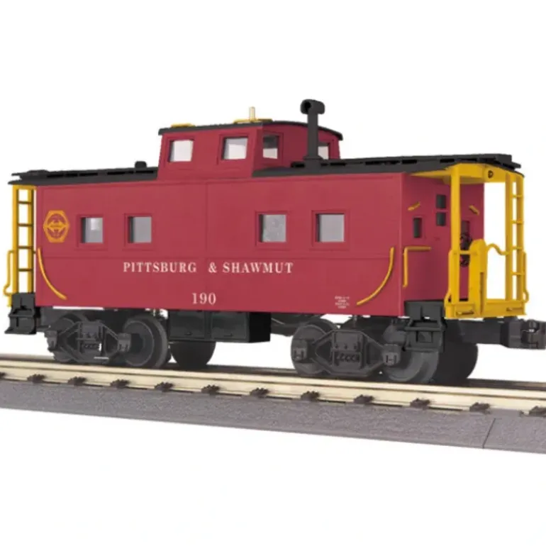 MTH 30-77161 O Pittsburg & Shawmut Steel Caboose #190 - Model Train Junction: Quality Parts and Art Supplies