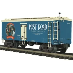 MTH 20-94344 O Post Road Ale 36 Woodsided Reefer Car #1999 - Model Train Junction: Quality Parts and Art Supplies
