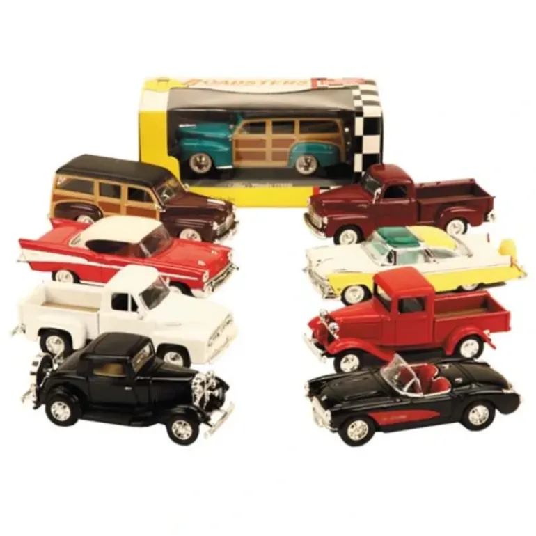 MTH 30-50044 O Roadster Hardtops Vehicle Set (Set of 32) - Model Train Junction: Quality Parts and Art Supplies