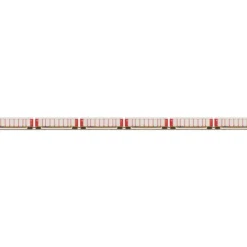 MTH 20-90392 O Santa Fe Corrugated Auto Carrier Set (Set of 6) - Model Train Junction: Quality Parts and Art Supplies