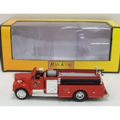 MTH 30-50034 O Scale Red Die-Cast Fire Truck Company #219 - Model Train Junction: Quality Parts and Art Supplies