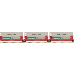 MTH 20-90479 O Sealand Twin Stack Container Add-On Set (Set of 3) - Model Train Junction: Quality Parts and Art Supplies