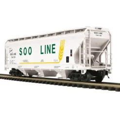 MTH 20-97716 O SOO Line 3-Bay Centerflow Hopper #74119 - Model Train Junction: Quality Parts and Art Supplies